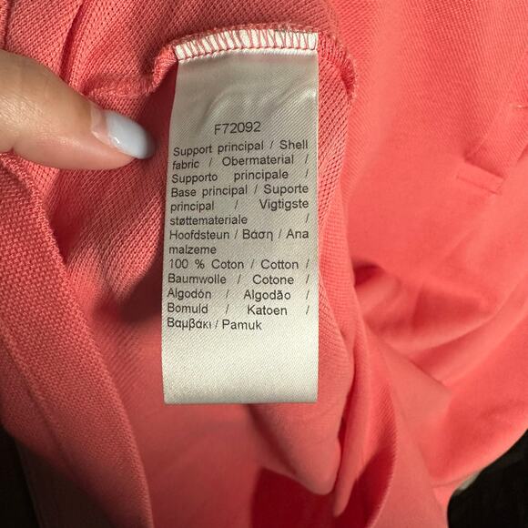 Lacoste Women's Pink Slim Fit 3/4 Sleeve Polo Size 40 Collared Shirt - Picture 4 of 6